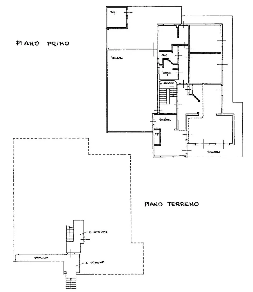 Triplex with Garden in Central Signa