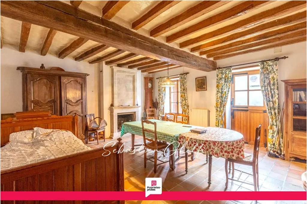 Sala da pranzo - Charming House with Cathedral Ceiling in Sologne