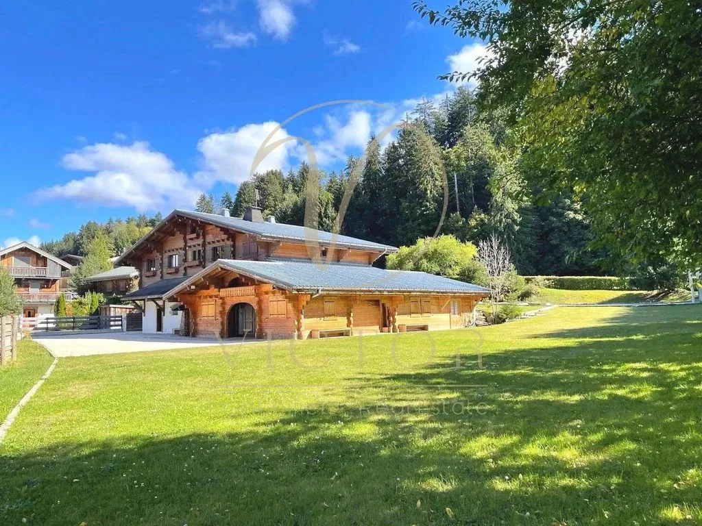 Extérieur - Chalet de luxe avec vue montagne à Megève