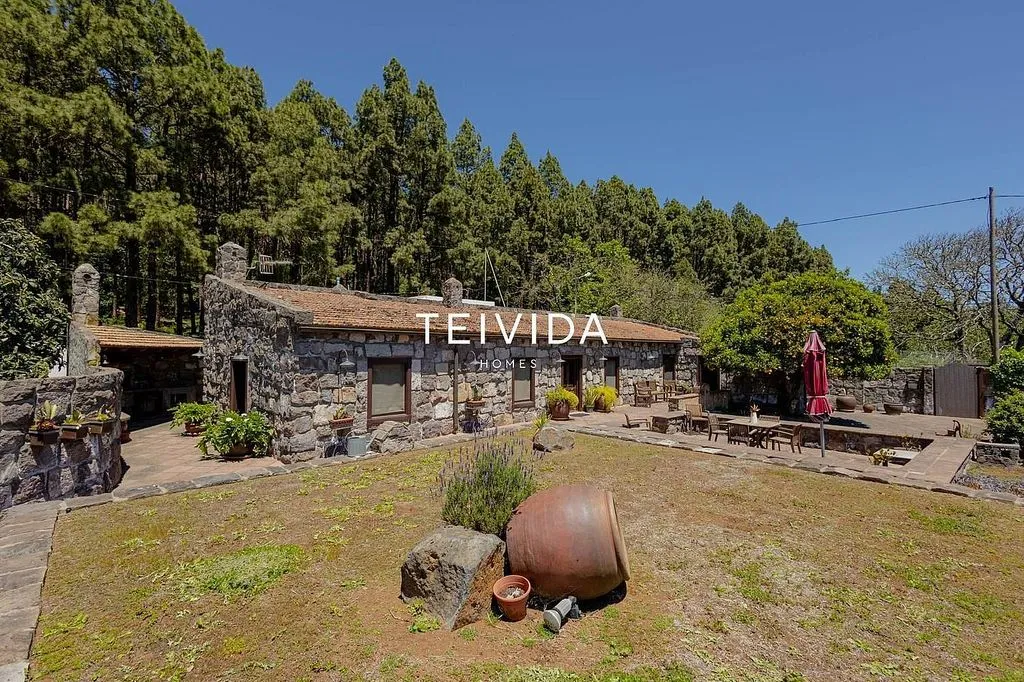 Aerial - Villa with Pool and Bodega in El Rosario