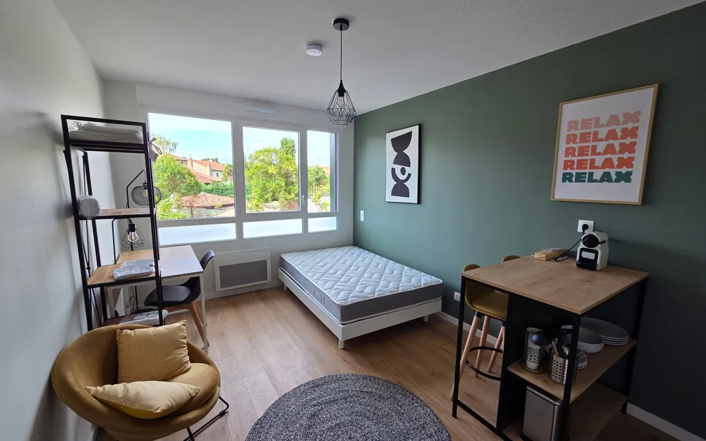 Chambres - Studio Meublé avec Ascenseur à Albi