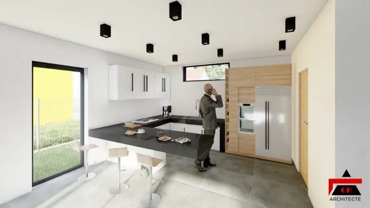 Modern Villa with Garden near SHAPE, Liège