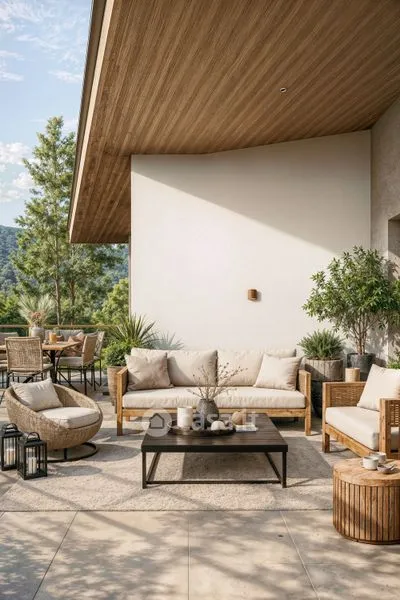 Terrasse - Panoramic Villa with Garden in Matera