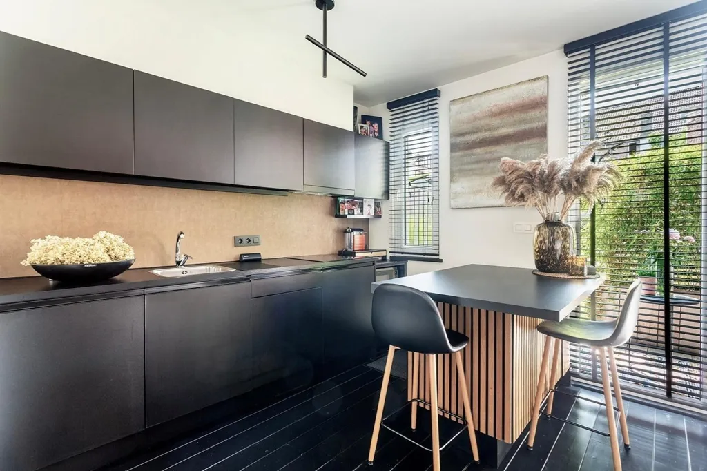 Cuisine - Appartement avec Terrasse SUD-EST à Antwerpen