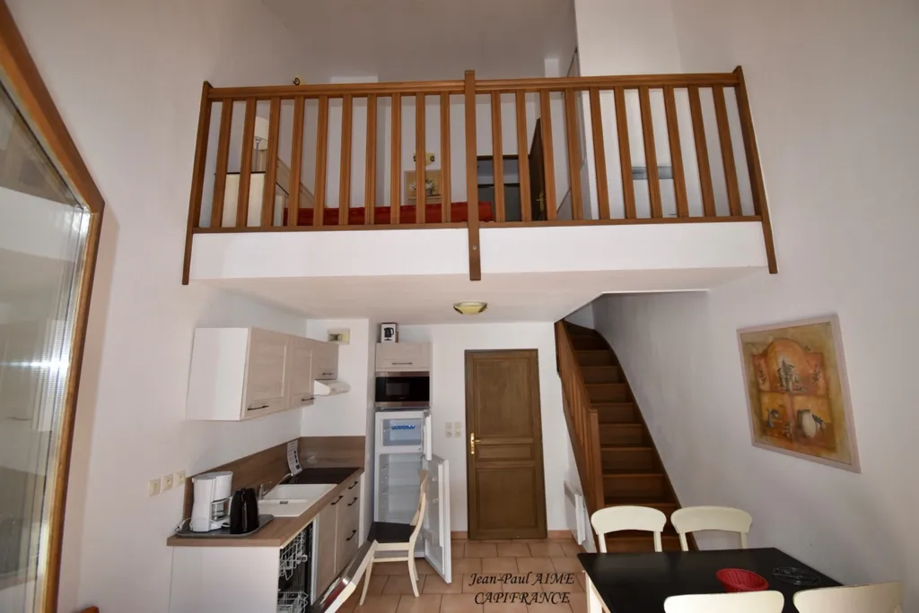 Salle à manger - Appartement Duplex avec Piscine à Barjac