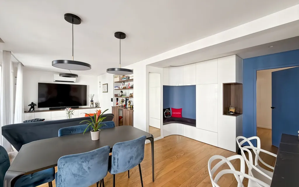 Salle à manger - Appartement Rénové avec Balcon à Lyon