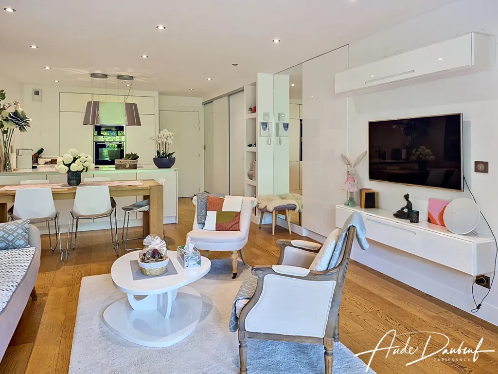 Séjour - Appartement T4 avec Terrasse aux Portes de Genève