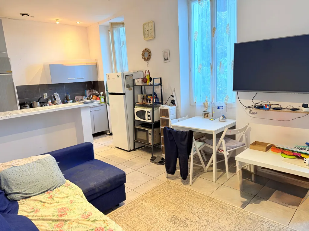 Soggiorno - T2 Flat with Courtyard View in Marseille