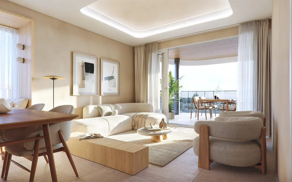 Séjour - 3-Bedroom Apartment with Rooftop Pool in Benijófar