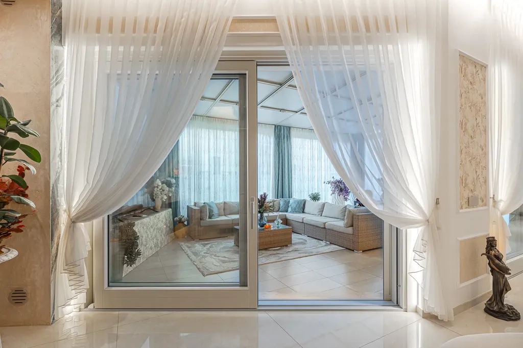 Séjour - Penthouse with Panoramic Terrace in Milan
