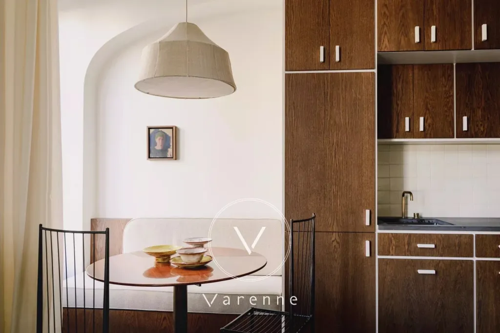Cuisine - Appartement Rénové avec Vue Cour au 7ème Arrondissement