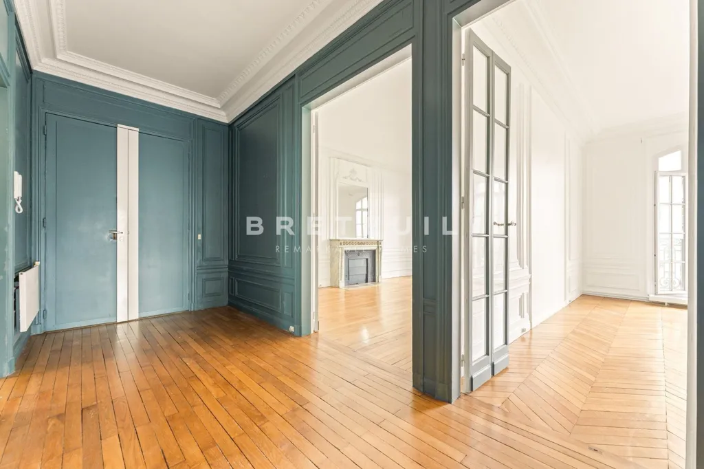 Séjour - Appartement 6 pièces à Paris 16ème
