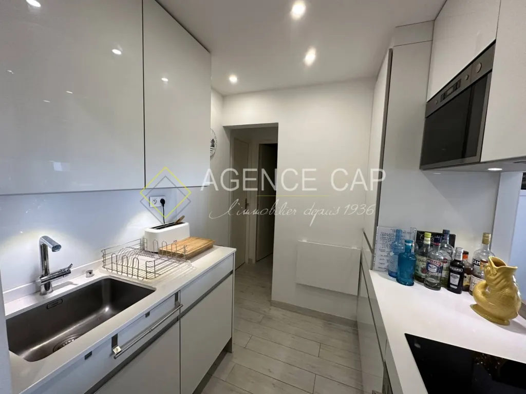 Cuisine - Appartement Luxe avec Vue Bassin à Arcachon