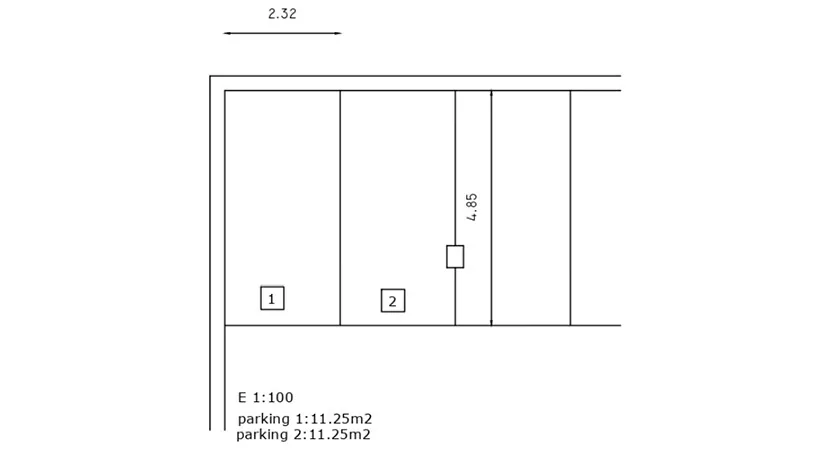 Planimetria - Garage with Access in Cardedeu, Barcelona
