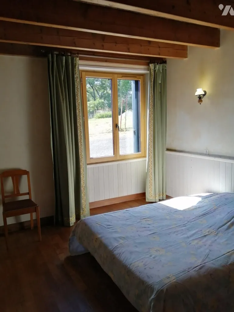 Camere da letto - Charming Stone Cottage with Garden in Blain