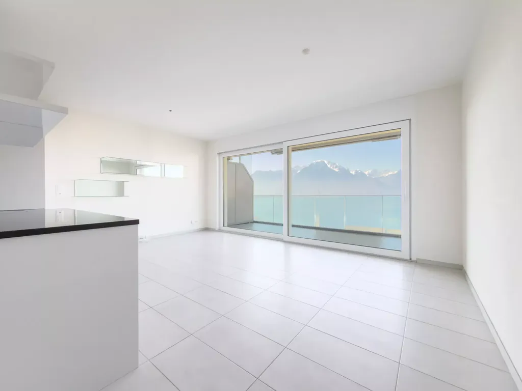 Séjour - 3.5-Piece Lakefront Apartment in Riviera Vaudoise