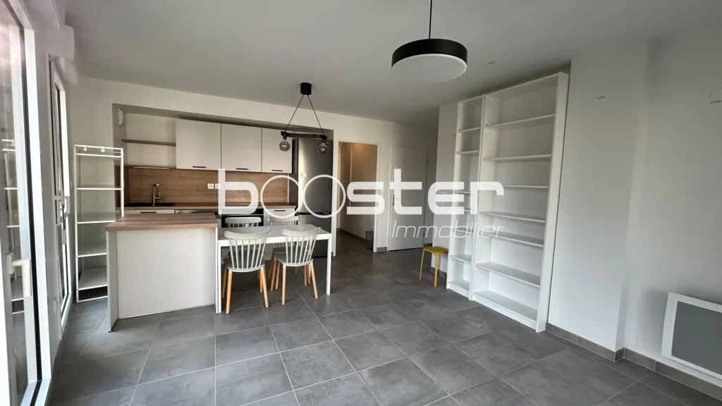 Köök - Modern Apartment with Balcony in Toulouse