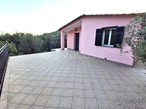 Exterior - Villa with Large Terrace in Imperia