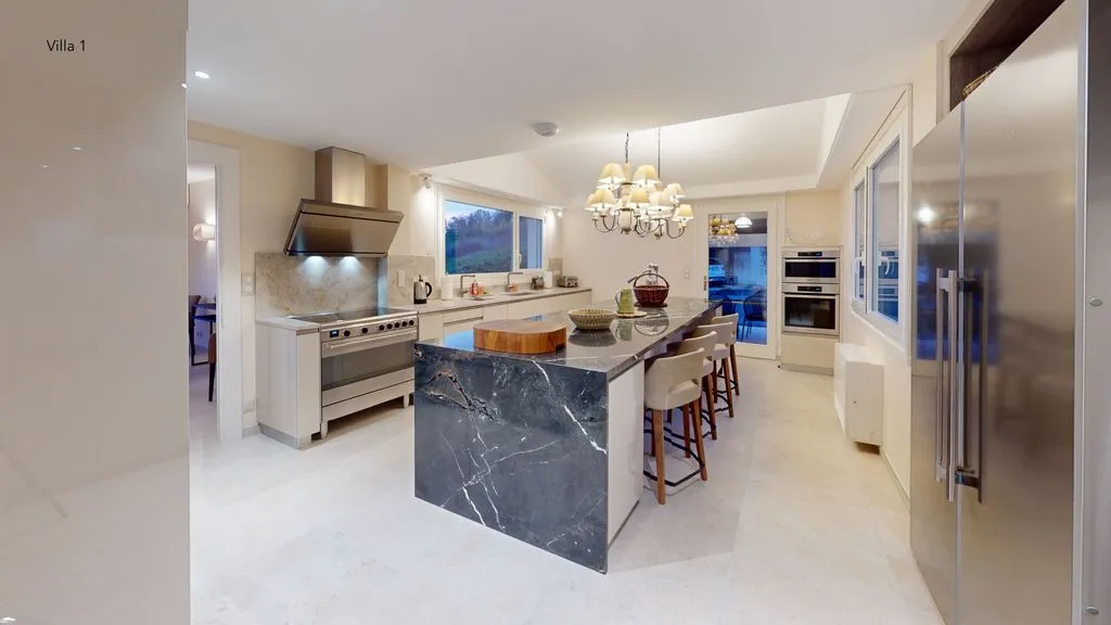 Cucina - Luxury Villa with Panoramic Views in Vétraz-Monthoux