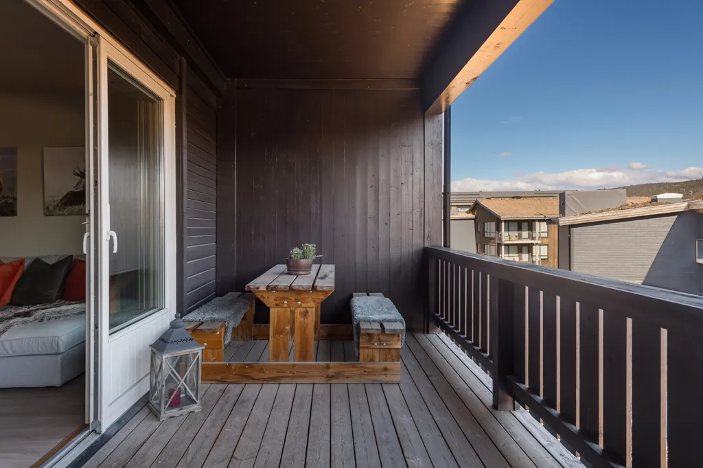 Balcony - Modernised Apartment with Terrace in Geilo