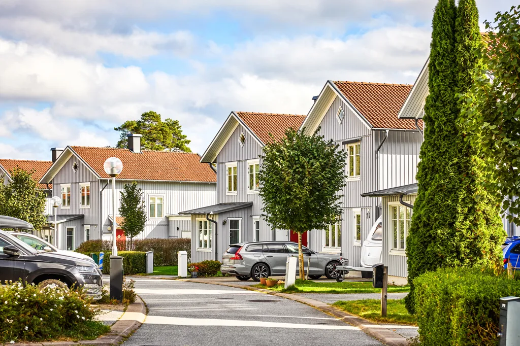 Extérieur - Modernised Chain House with Terrace in Bruntebacken