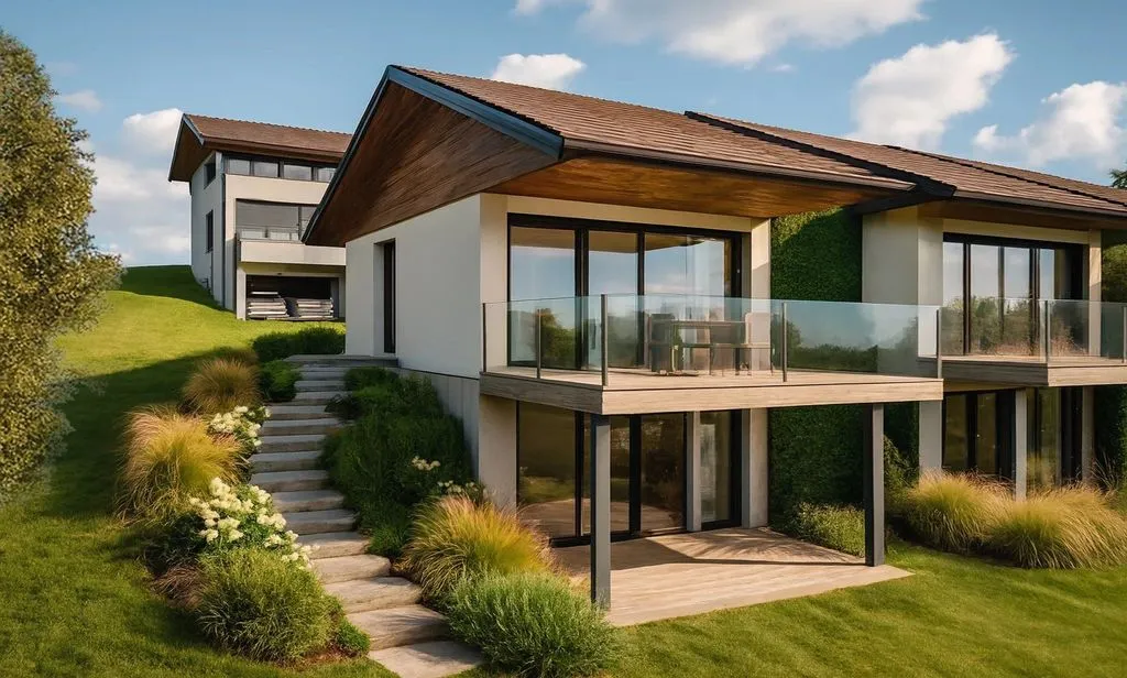 Extérieur - Maison de Luxe avec Vue Lac à Évian-les-Bains