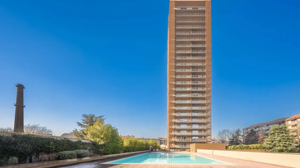 Piscine - Apartment with City View and Pool in Milan
