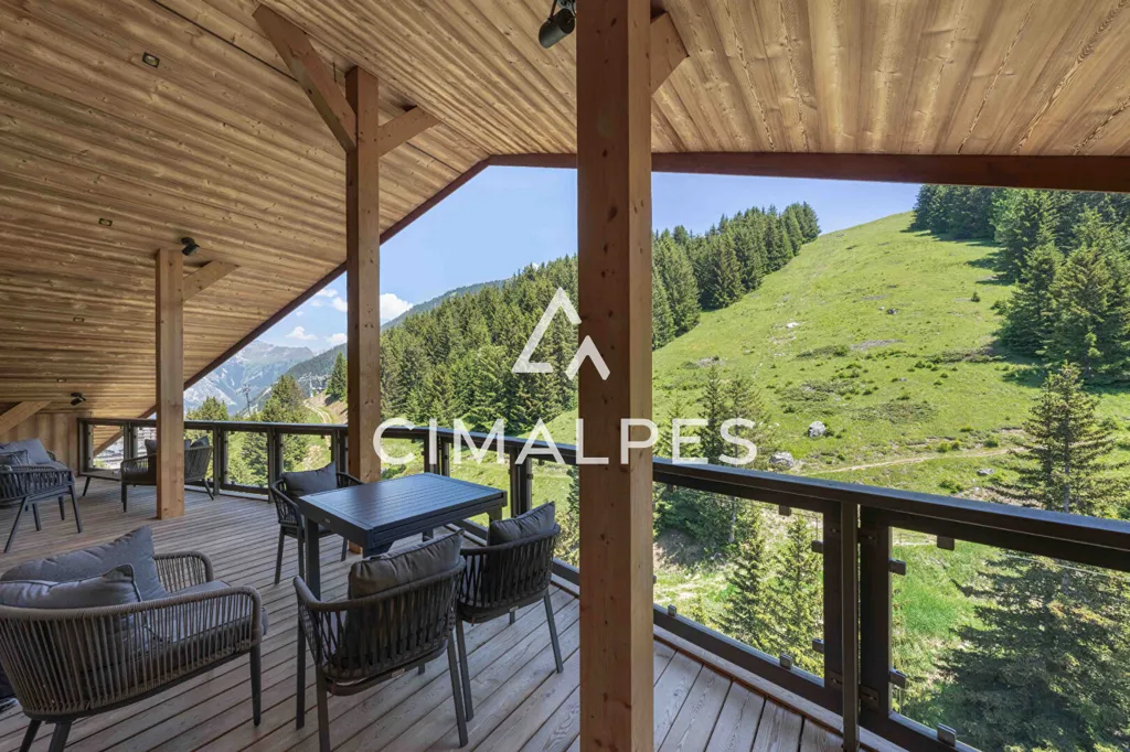 Terrasse - Appartement de Prestige avec Vue sur les Sommets