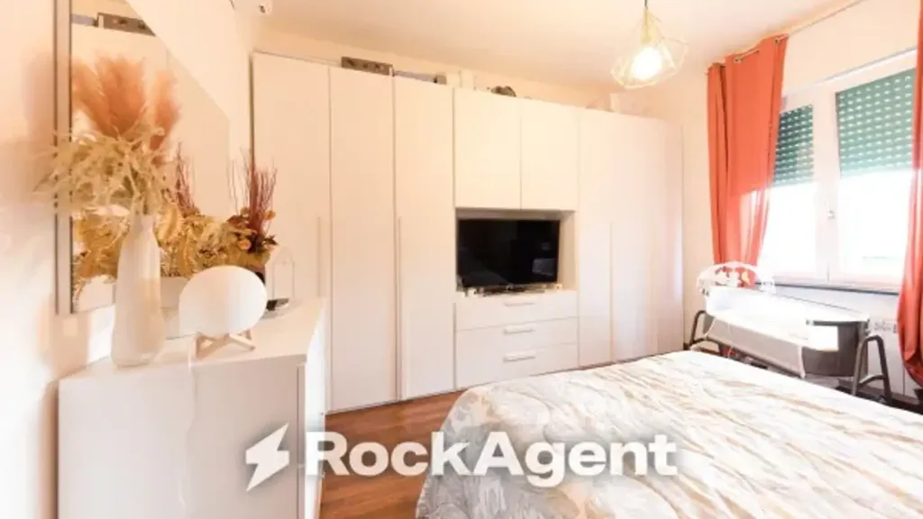 Bedrooms - Penthouse Apartment with Balcony in Genoa