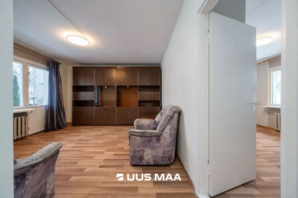 Elutuba - Renovated Apartment with Balcony in Ahja Centre