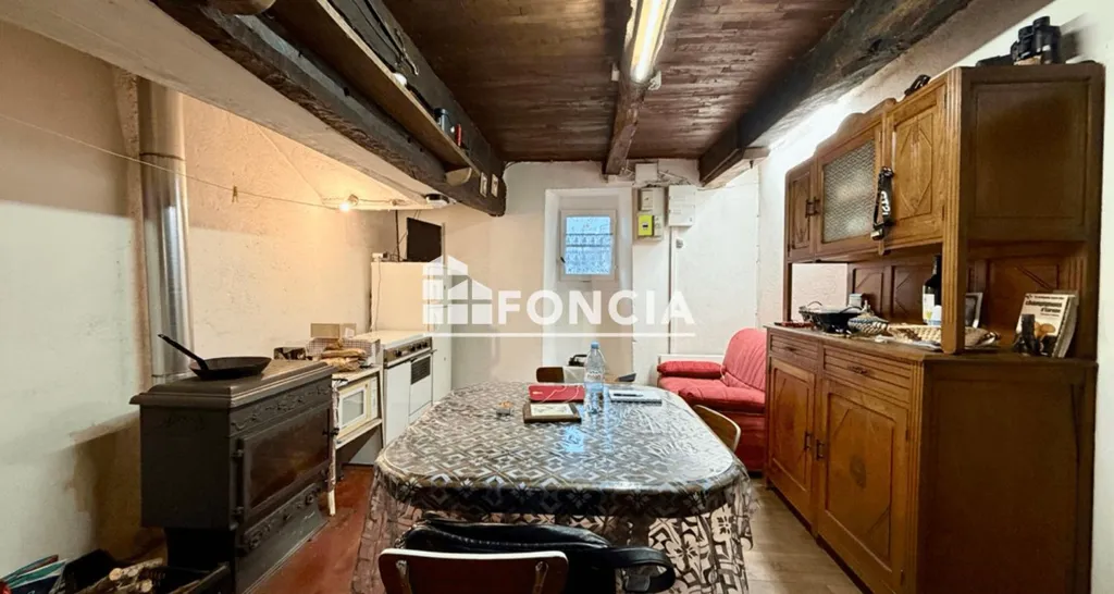 Cuisine - Maison en Pierre au Calme avec Garage à Rodelle