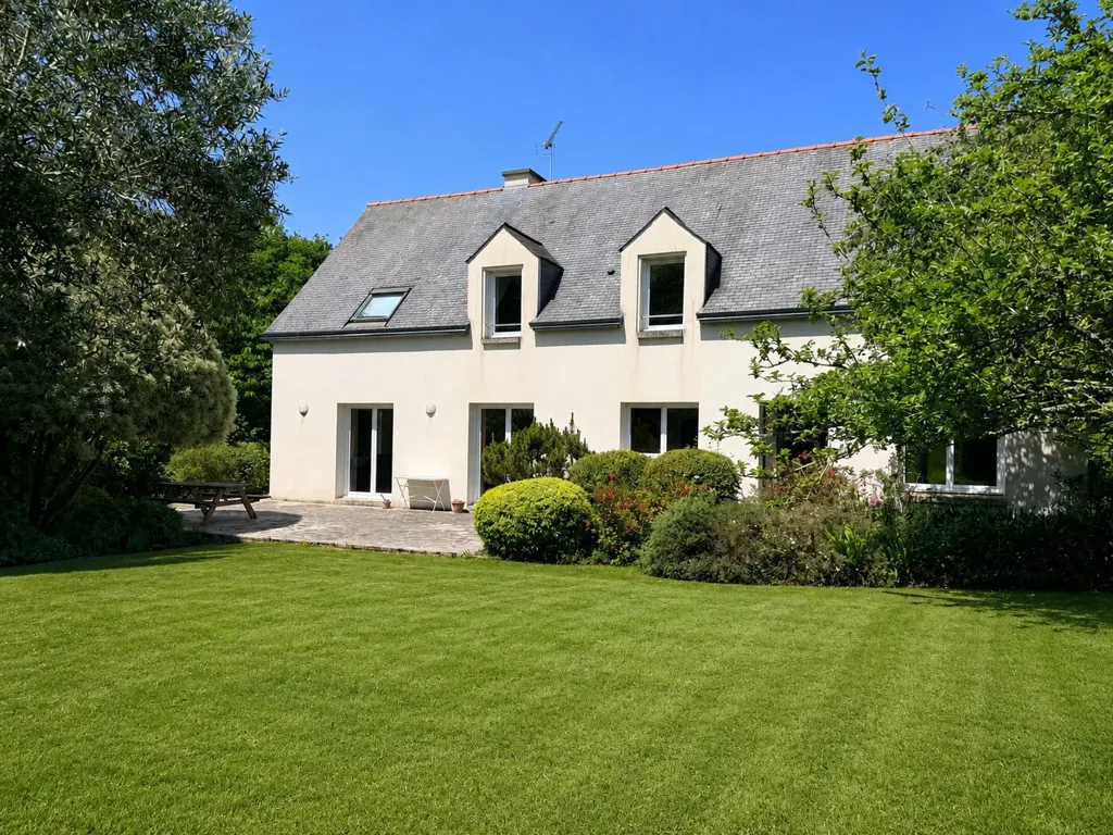 Jardin - Maison contemporaine avec terrasse au sud à Saint-Cast-le-Guildo