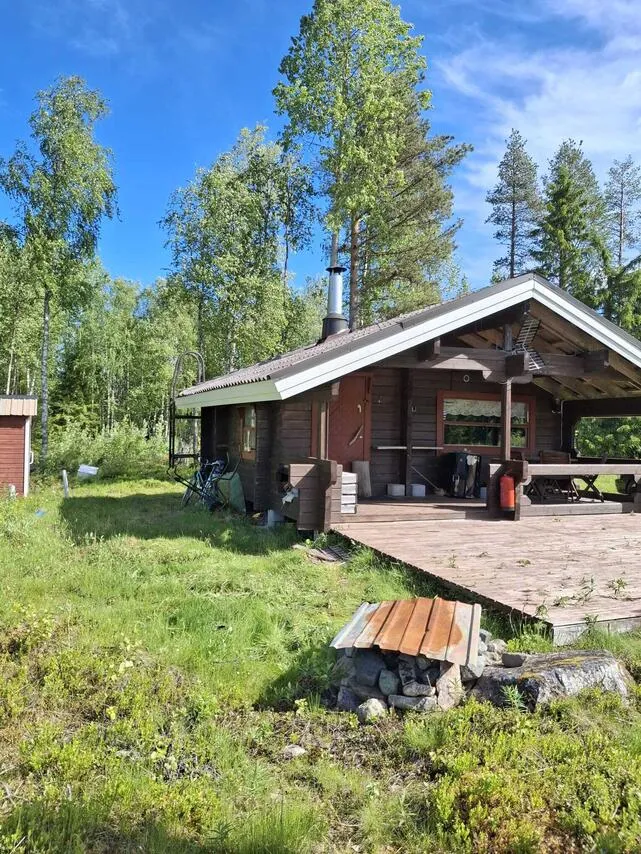 Extérieur - Sauna Cabin with River View in Simosenniemi