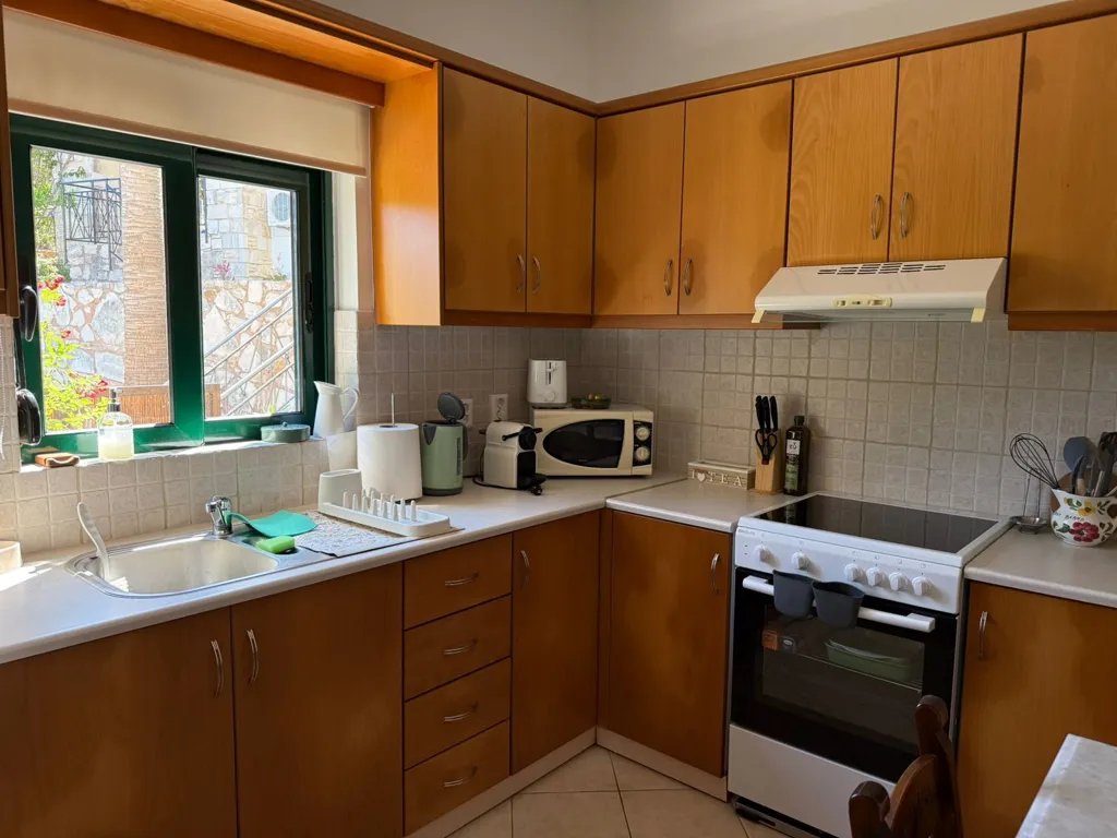 Cuisine - Detached Maisonette with Sea View in Chania