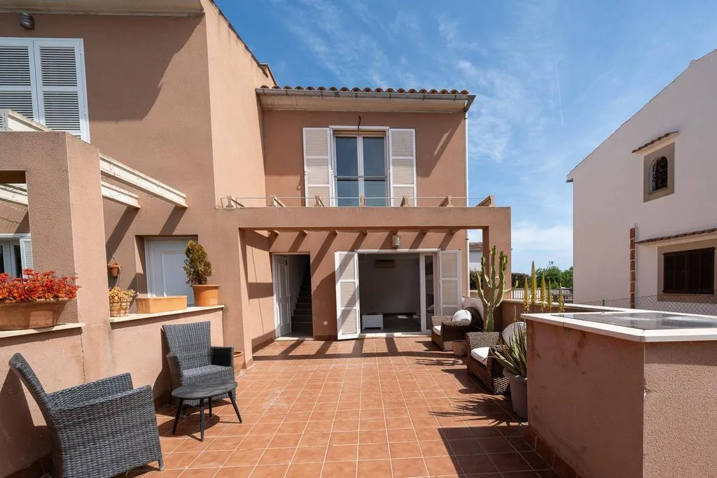 Terrass - Luxury Semidetached House with Sea View in Portocolom