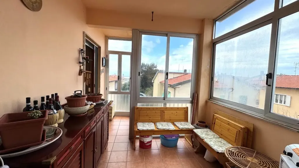 Terrasse - Sea View Apartment with Terrace in Rosignano Marittimo