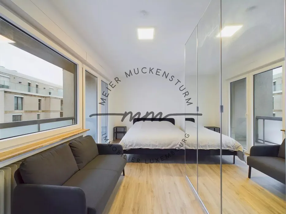Chambres - Chambre Meublée avec Balcon à Luxembourg-Gare