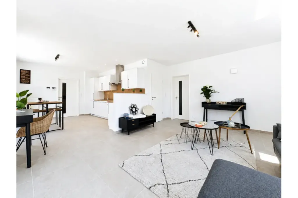 Soggiorno - Penthouse with Private Terrace in Grivegnée