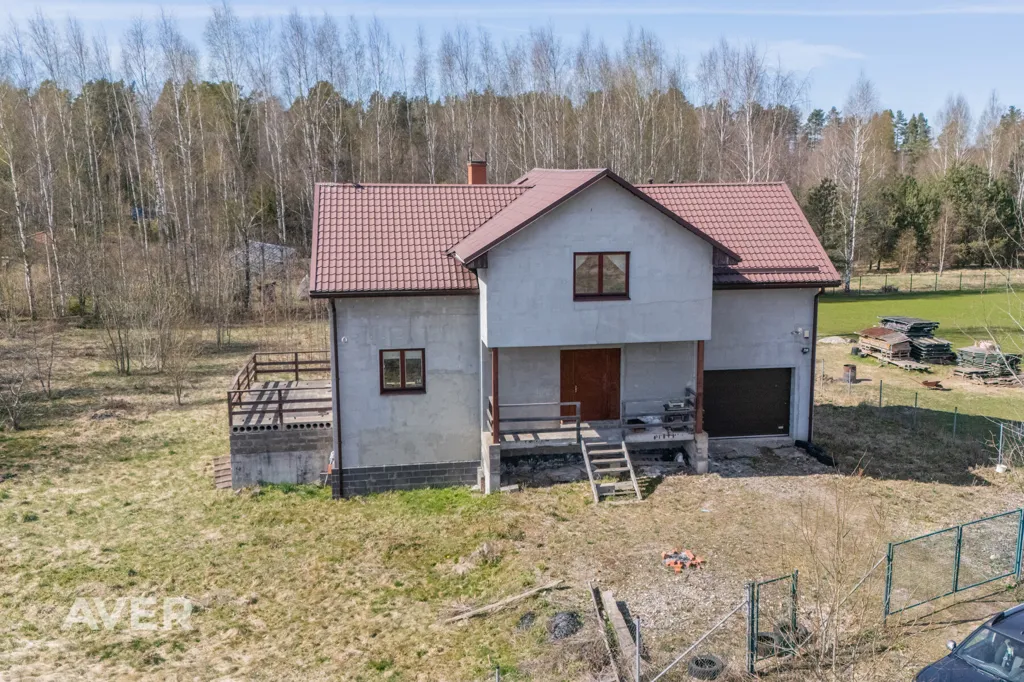 Aerial - Family House with Potential in Dobelnieki