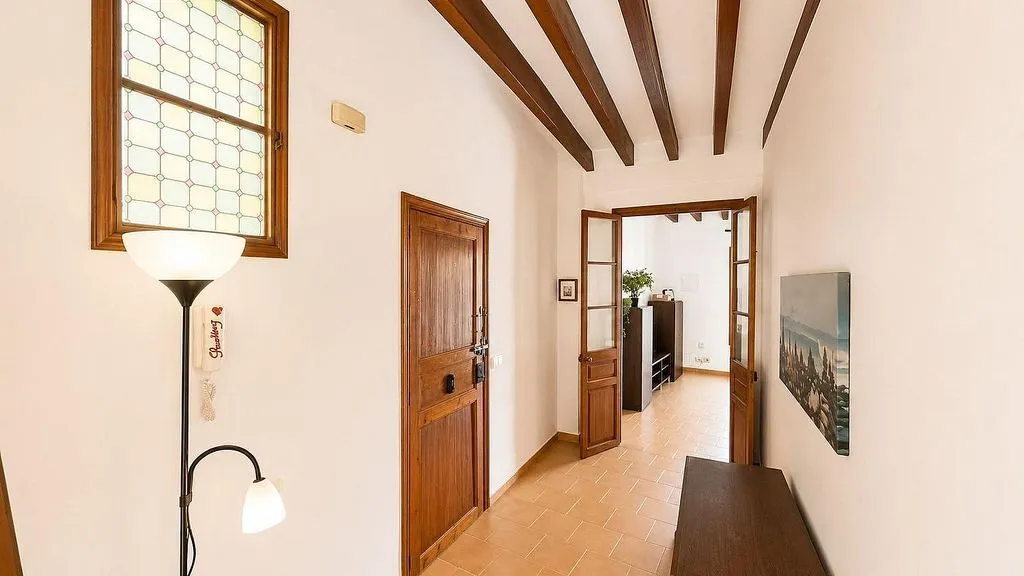 Entrée - Historic Attic with Terrace in Carrer dels Oms