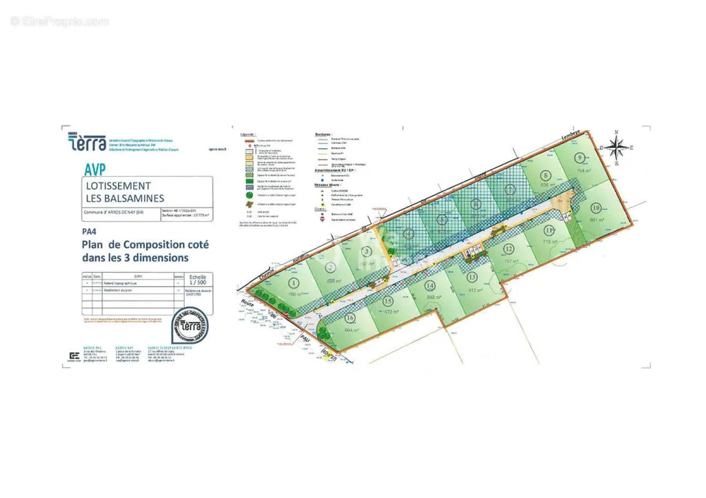 Plaan - Buildable Plot with School Access in Arros-De-Nay