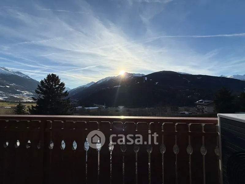 Balcone - Rustic Bilocale with Panoramic Terrace in Valdidentro