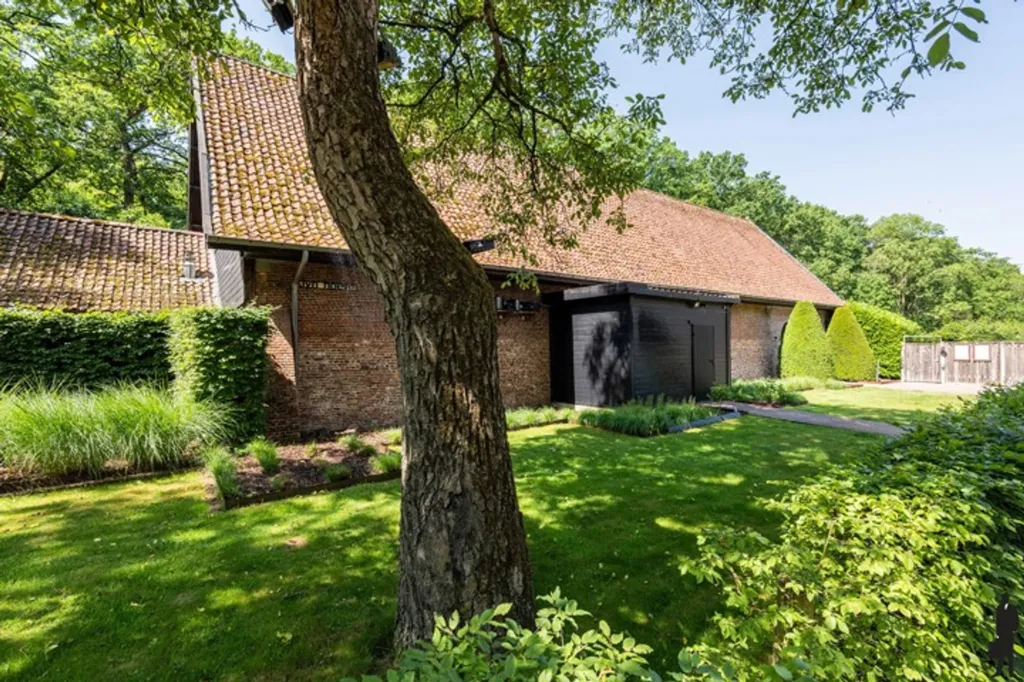 Jardin - Domaine 'Klein Hoef' avec Brasserie à Retie