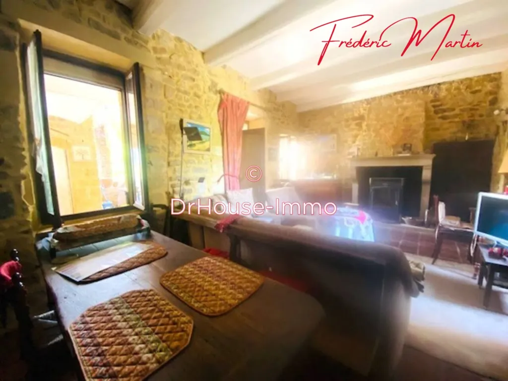 Dining Room - Stone Village House with Pool Potential near Uzès