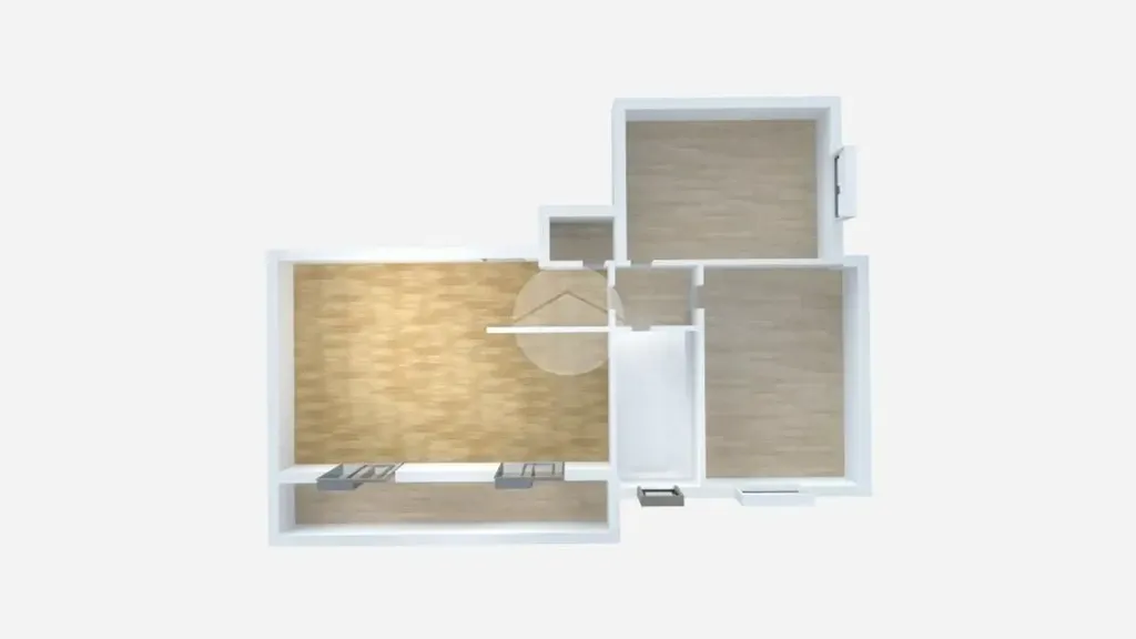 Plan - Fully Furnished Triplex with Balcony in Pero