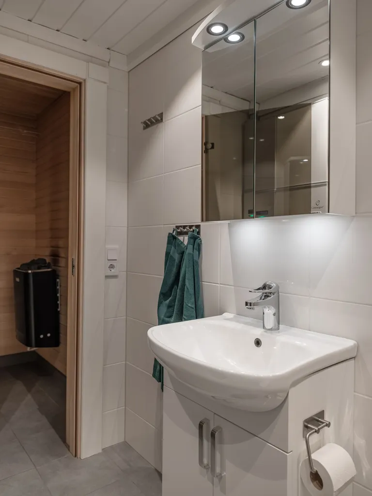 Vannitoad - Apartment with Ski View in Stötten, Dalarna