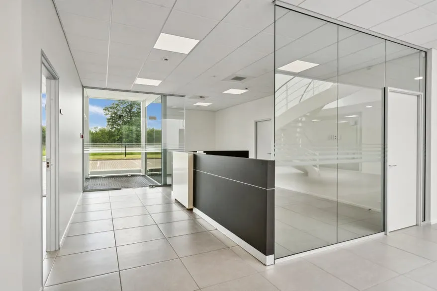 Bureau - Modern Office with Atrium in Odense