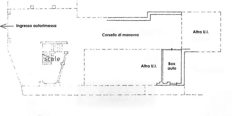 Plan - Semi-Detached Apartment with Private Balcony in Chiavari