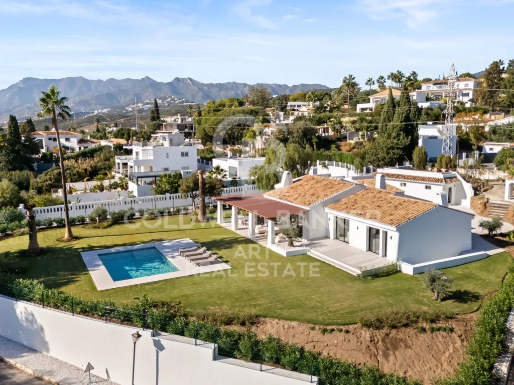 Välivaade - Villa with Sea View in El Rosario, Marbella