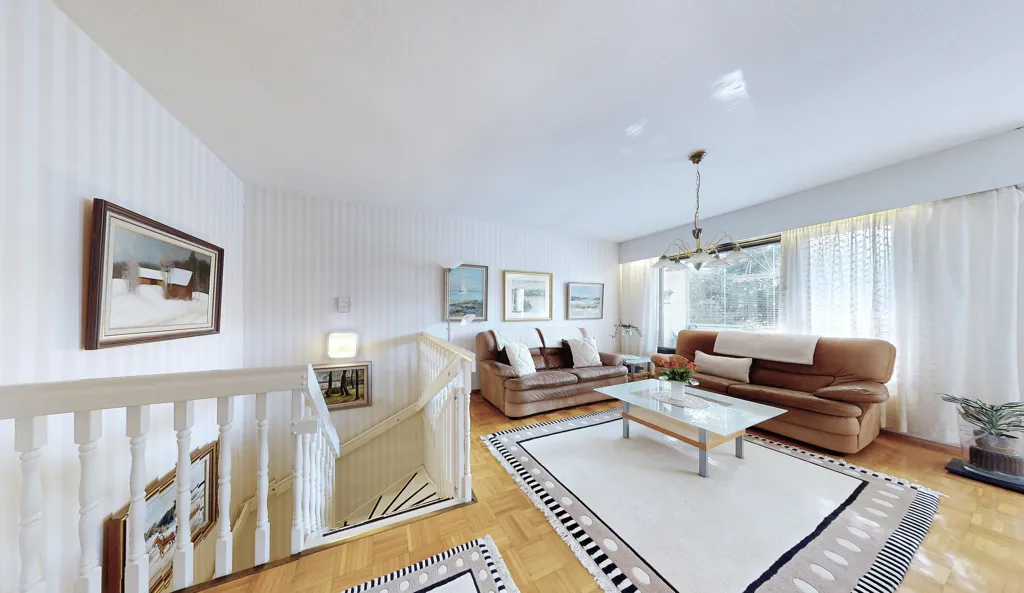Séjour - Modernised Apartment with Terrace in Salo Centre